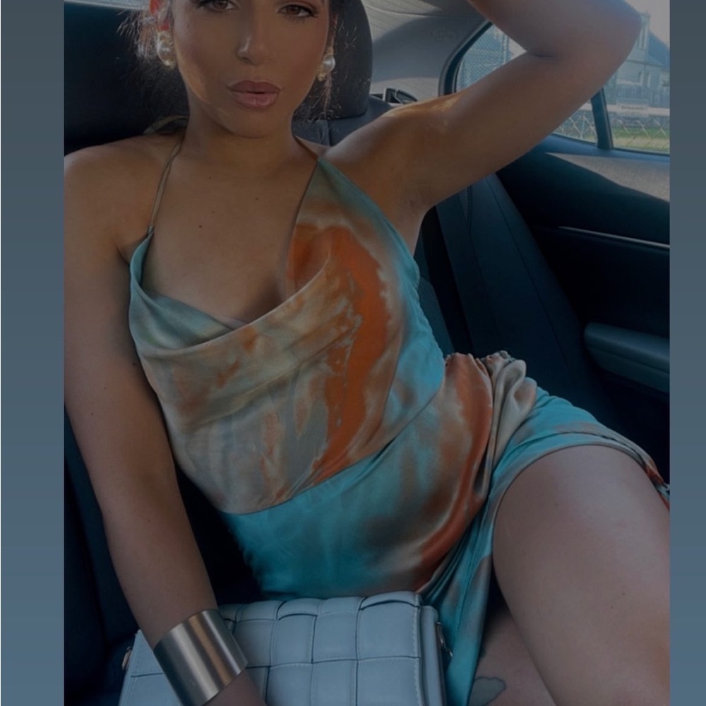 Silk Mini Dress